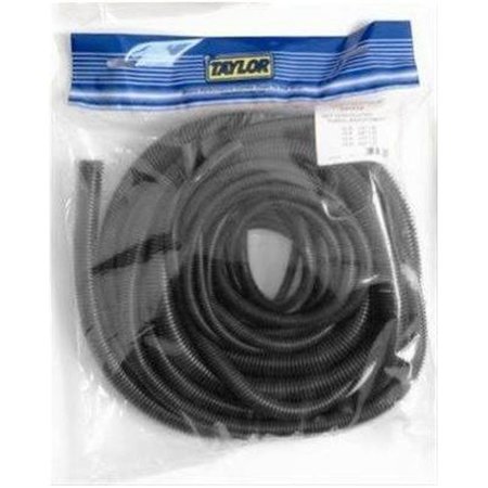 TAYLOR Taylor T64-38100 0.37 x 25 ft. Convoluted Tubing for 1975-1978 Toyota Pickup; Black T64-38100